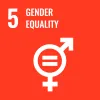 SDG 5 icon English - gender equality