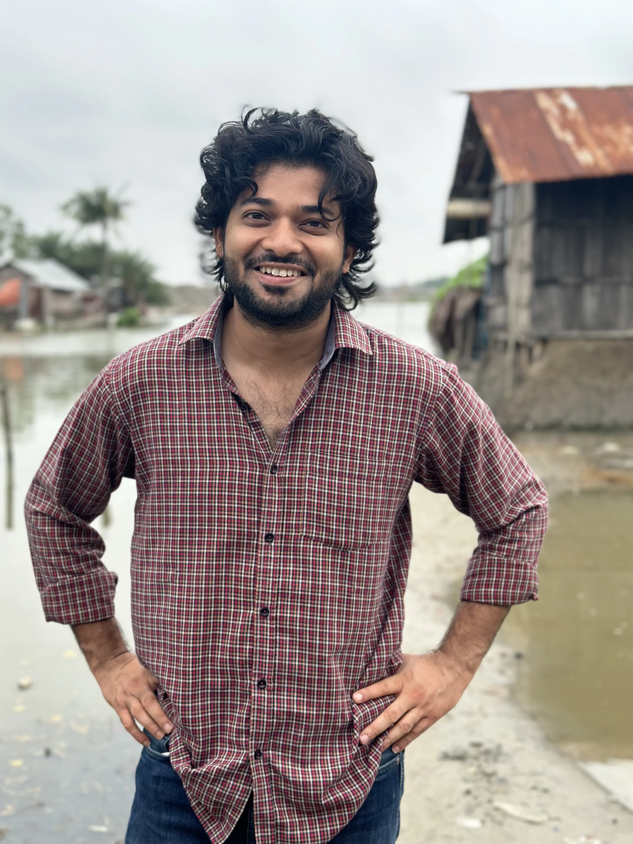 Zahid Shashoto works for Uttaran meaning transition, in Bangladesh