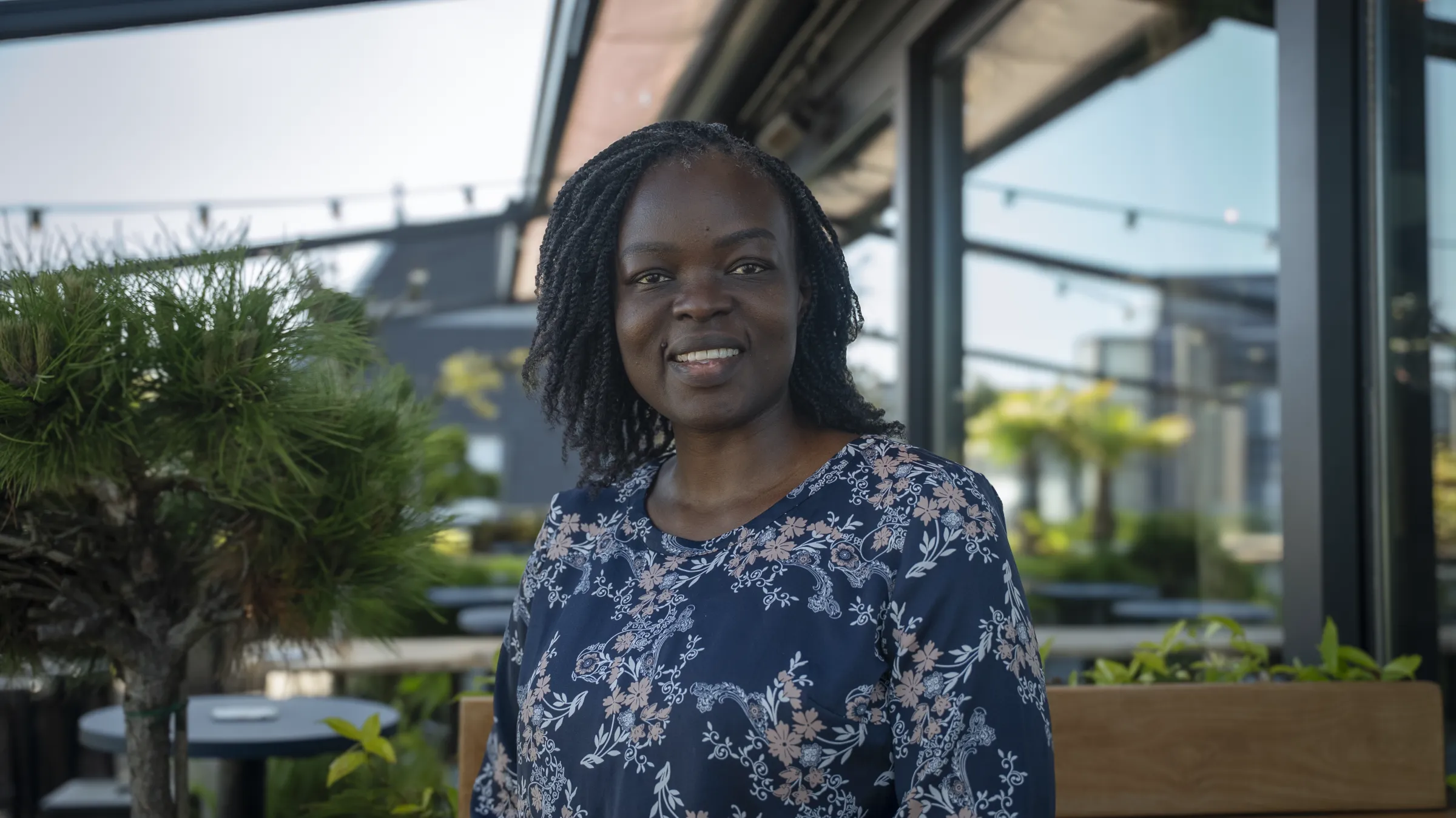 Theresa, one of the speakers at the MHPSS 2025 training in The Hague