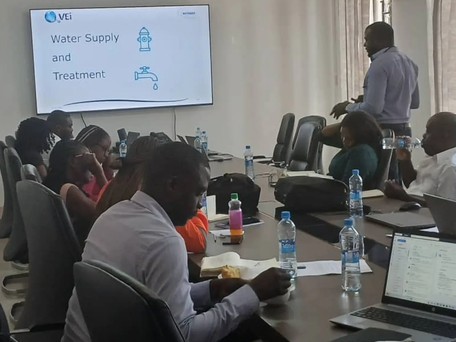 Cholera response training in Zambia